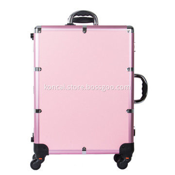 Leather Trunk Makeup Wholesale Ladies Cosmetic Case